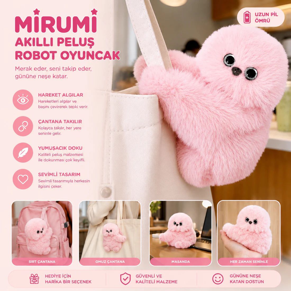 TinyPuffy-Mirumi Peluş